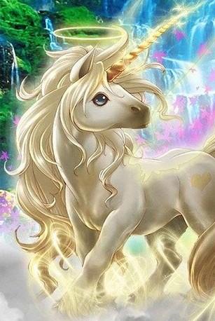 

Angel Unicorn – Paint By Numbers - 40*50CM, 501 Original