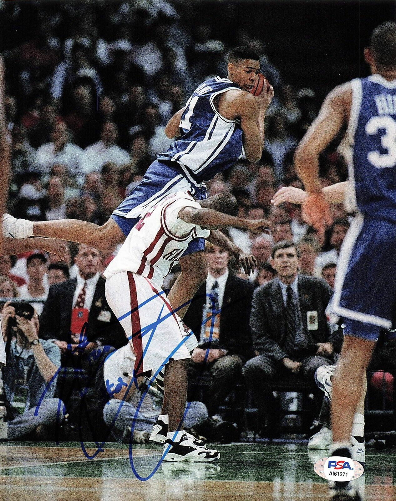 ANTONIO LANG signed 8x10 Photo Poster painting PSA/DNA Duke Blue Devils Autographed