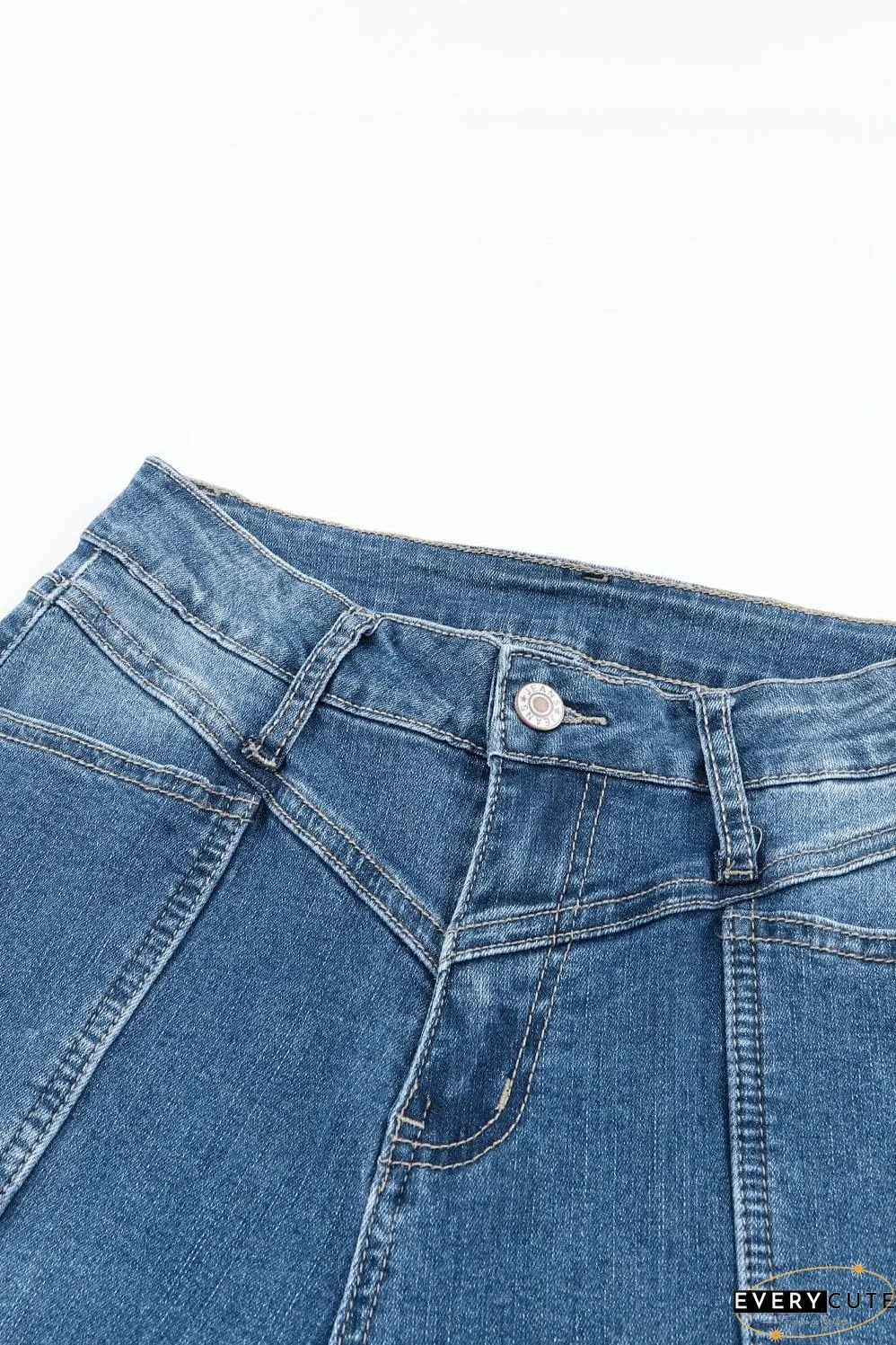 Trendy Flared Leg Jeans