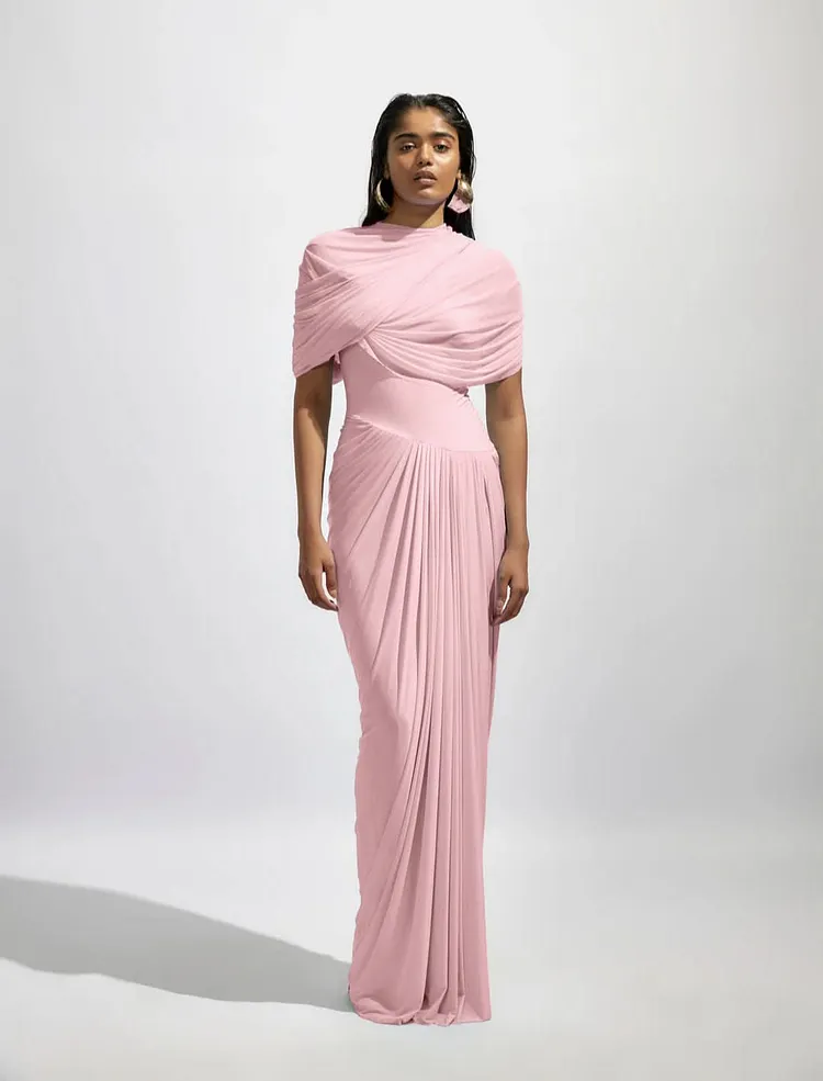 MILA | WRAP MAXI DRESS