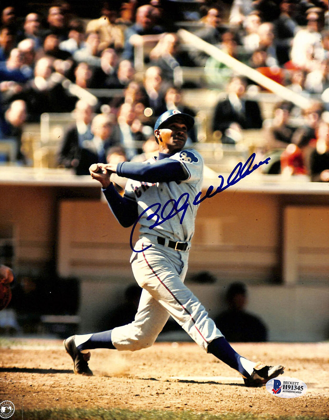 Cubs Billy Williams Authentic Signed 8x10 Photo Poster painting Autographed BAS 3