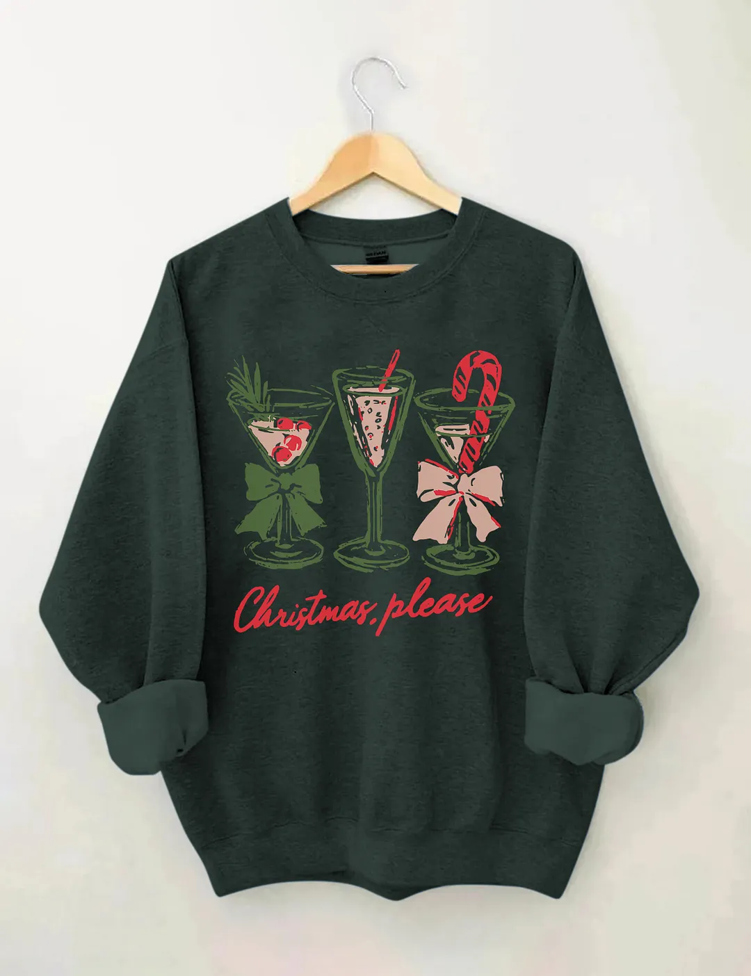 Christmas Please Sweatshirt