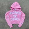 Riches in Christ Appliqué Zipper Hoodie