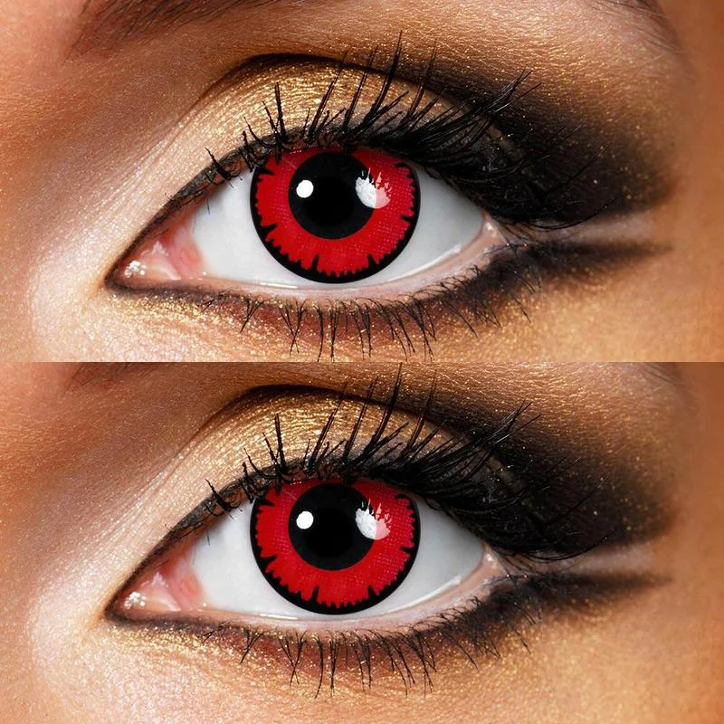 Breaking Dawn Contact Lenses 14.5mm Red Color