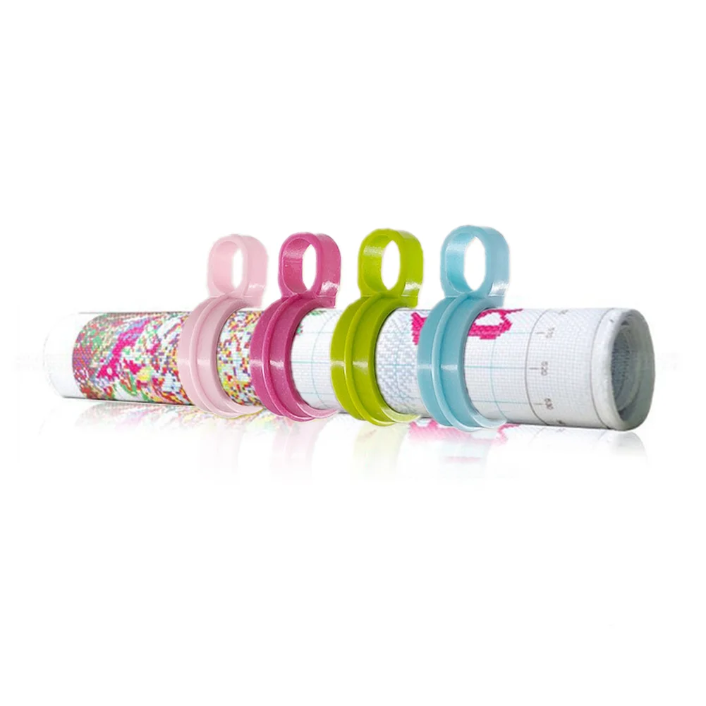 Multifunctional Cross Stitch Windproof Buckle Plastic Clothes Drying Rod Buckle