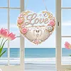 DIY Diamond Painting Hanging Ornament Pendant Acrylic Double Sided Print Decor Kit