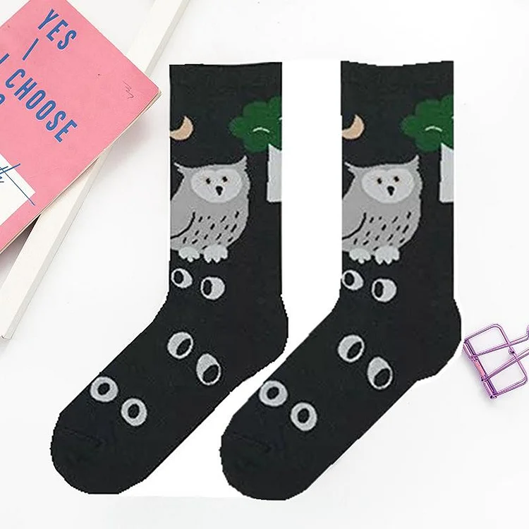 Kawaii Animal Cotton Socks