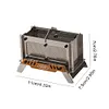 Aromatherapy Burner Small Charcoal Stove Outdoor Firewood Stove for Home Bedroom