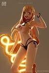 1/6 Scale Marin Kitagawa with LED - My Dress-Up Darling Statue - ABsinthe Studios