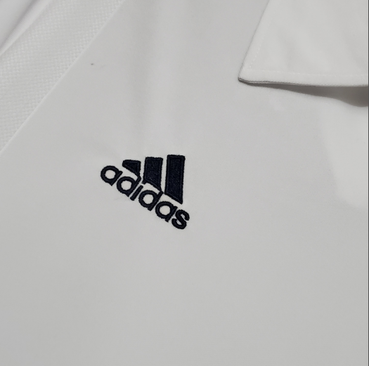 Retro 2001/2002 Real Madrid Home Long Sleeve Football Shirt Thai Quality