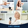 3600 MAh Handheld Turbo Fan USB Rechargeable Hanging Neck Fan Foldable Hand Fan