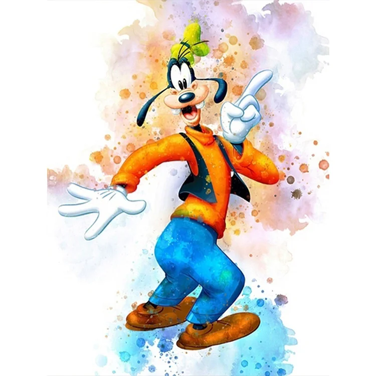 Goofy - Painting By Numbers - 40*40CM gbfke