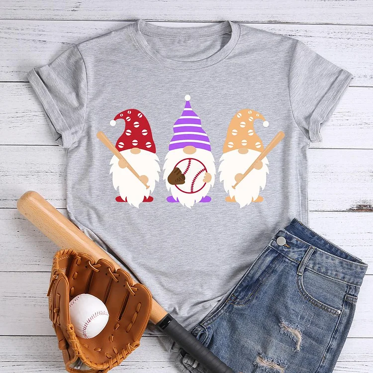 AL™ Baseball Gnomes  T-shirt Tee -596962-Annaletters