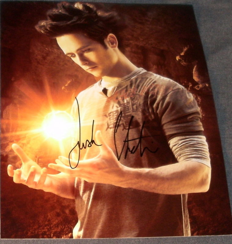 JUSTIN CHATWIN SIGNED AUTOGRAPH DRAGONBALL PROMO Photo Poster painting