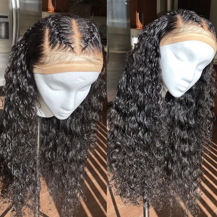 Water Wave Free Hairparting Full Lace Wig [FW1004]