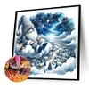 5D DIY Full Square Drill Diamond Painting Santa and Elves Kit Home Decor 35x35cm