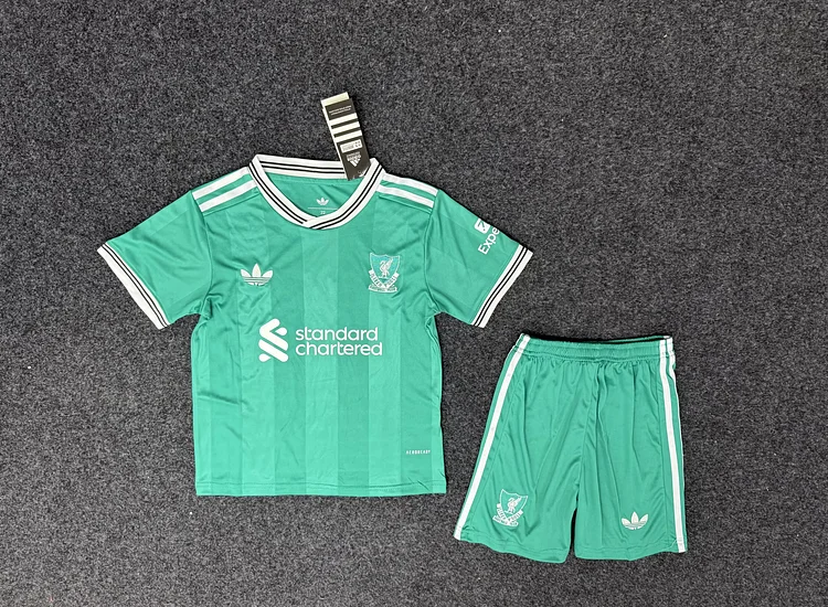 2025-26 New Season-Liverpool 2 Away-Jersey-Children's Wear