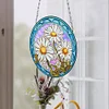 Diamond Painting Stained Glass Art Hanging Pendant Kit for Decoration