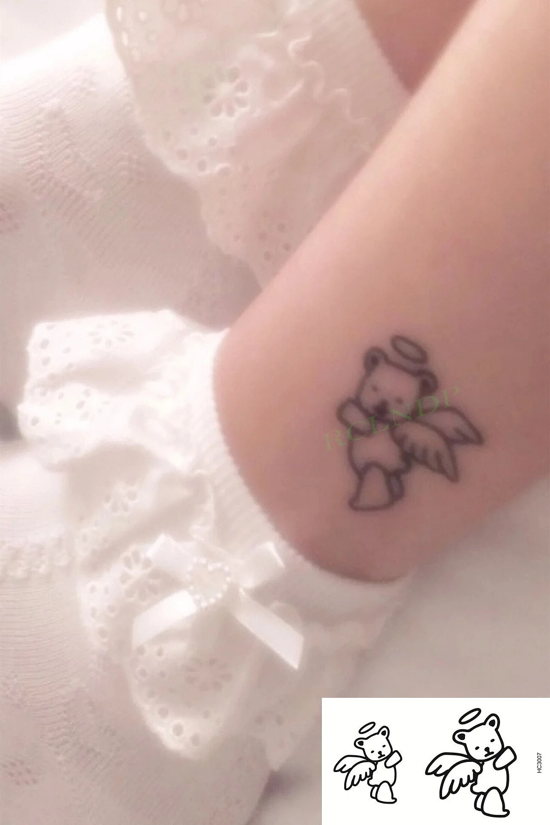 Waterproof Temporary Tattoo Sticker Lovely Cartoon Dinosaur Moon Star Cloud Tatto Flash Tatoo Fake Tattoos for Kids Men Women
