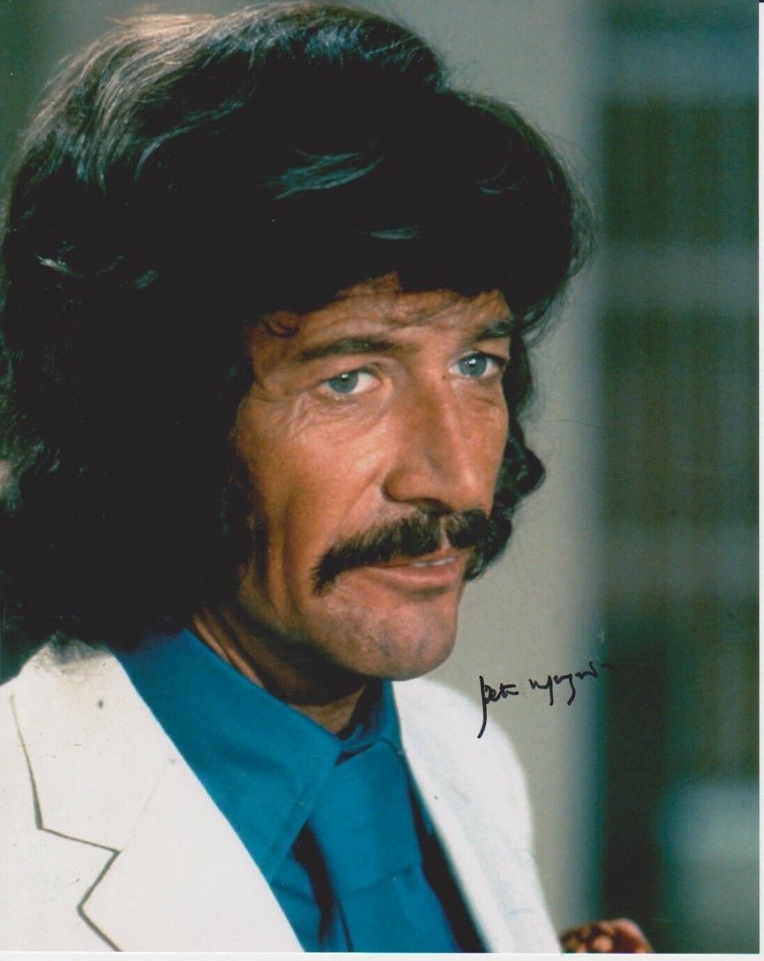 Peter Wyngarde Signed Photo Poster painting - Jason King / Department S / Doctor Who star - G638