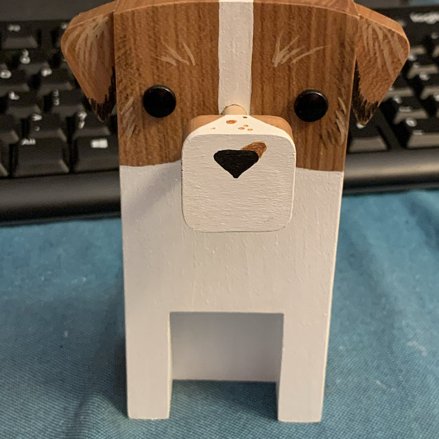 Handmade Dog Eyeglasses Stand - 3