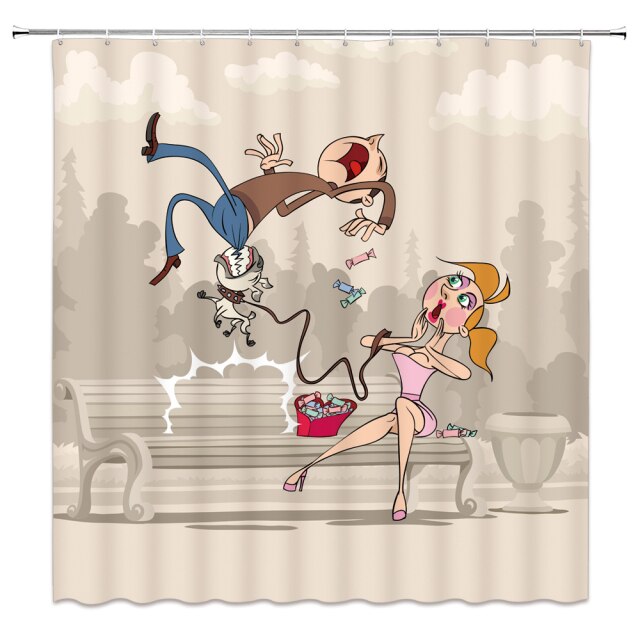 

Shower Curtain – lovers-180*180cm, 501 Original