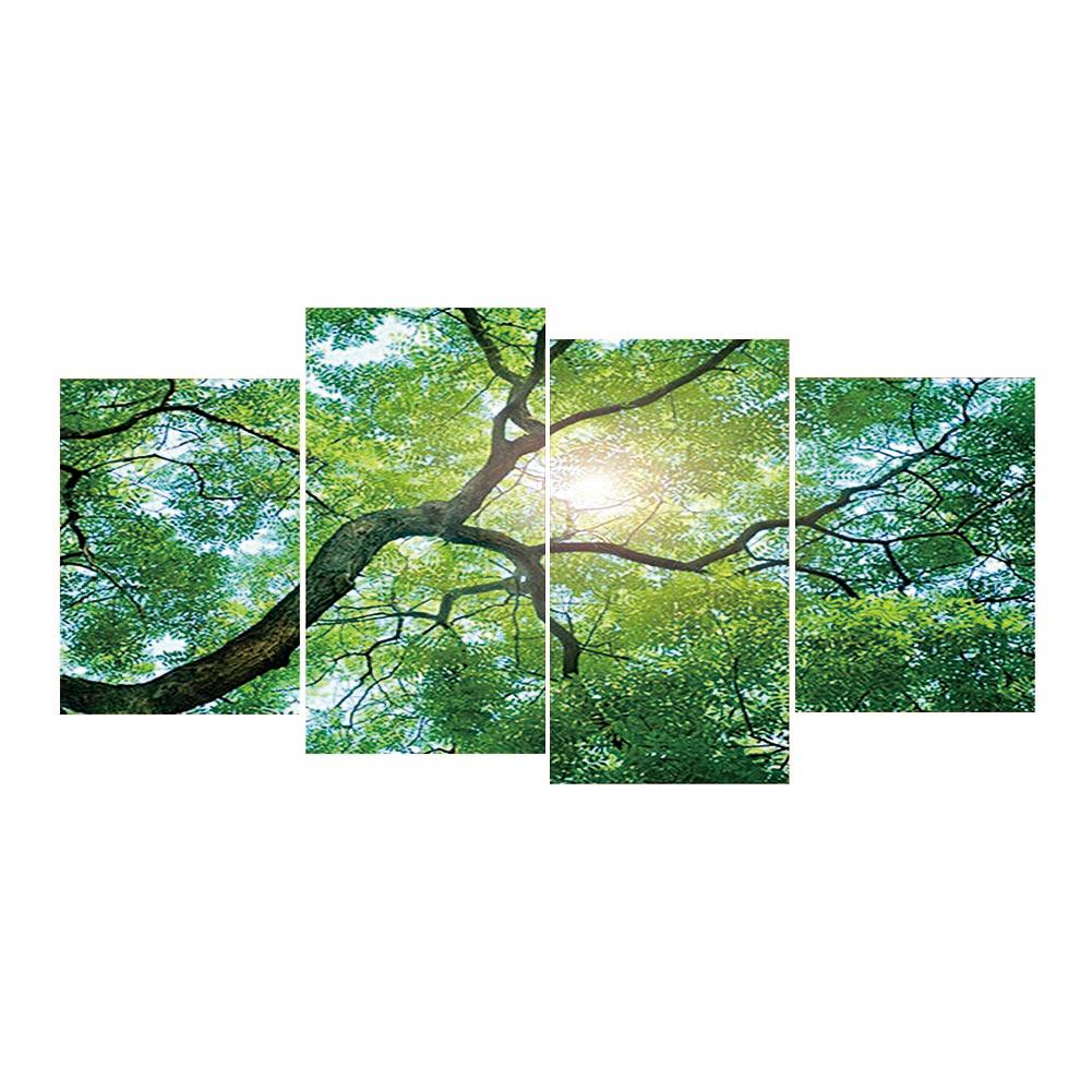 

4pcs Big Tree - Round Drill Diamond Painting - 80*40CM (Multi Big Size), 501 Original