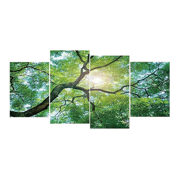 4pcs   Big Tree Diamond Painting  80*40cm