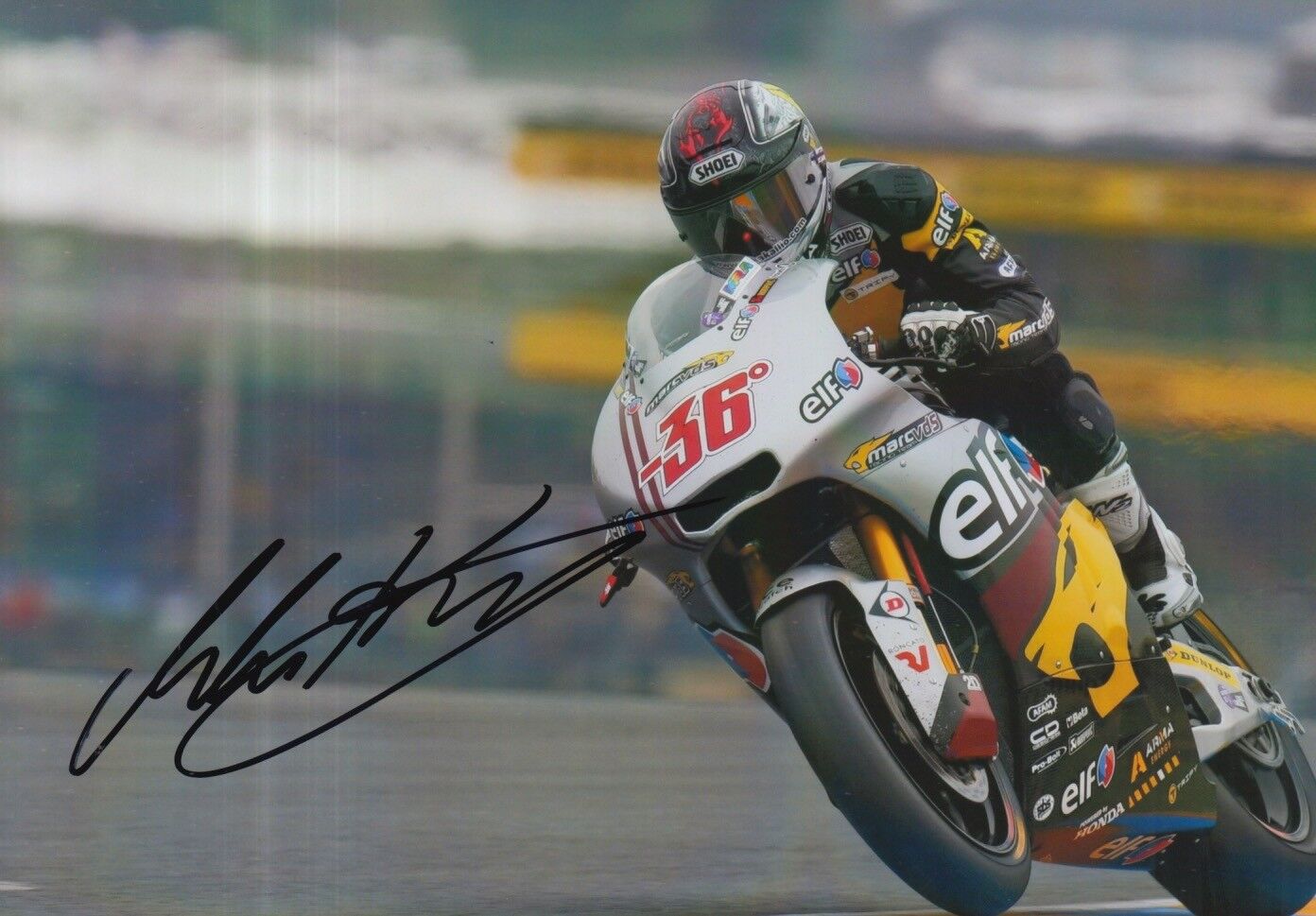 Mika Kallio Hand Signed 7x5 Photo Poster painting Marc VDS Racing Moto2 MotoGP 6.