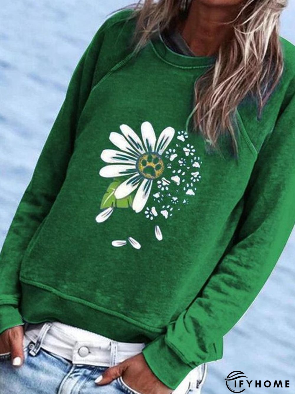 Shift Long Sleeve Sweatshirt | IFYHOME