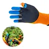 Gardening Silicone Thumb  Tool Set Reusable Multifunctional Gardening Pruning Tool Multi-Purpose Pruning Shears Garden Tools for Harvesting/Plant Fruit Picking/Trimming (gloves)