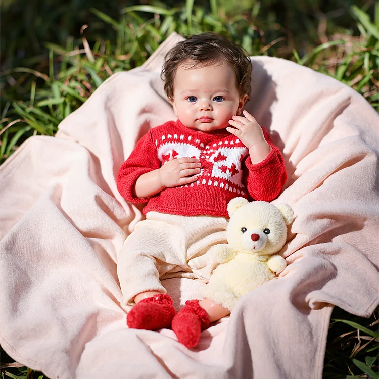 12" & 16&ldquo; & 20&rdquo; Silicone Reborn Baby Doll with Flexible Soft Skin, Toddler Dolls with Tiny Toes and Sweet Facial Features