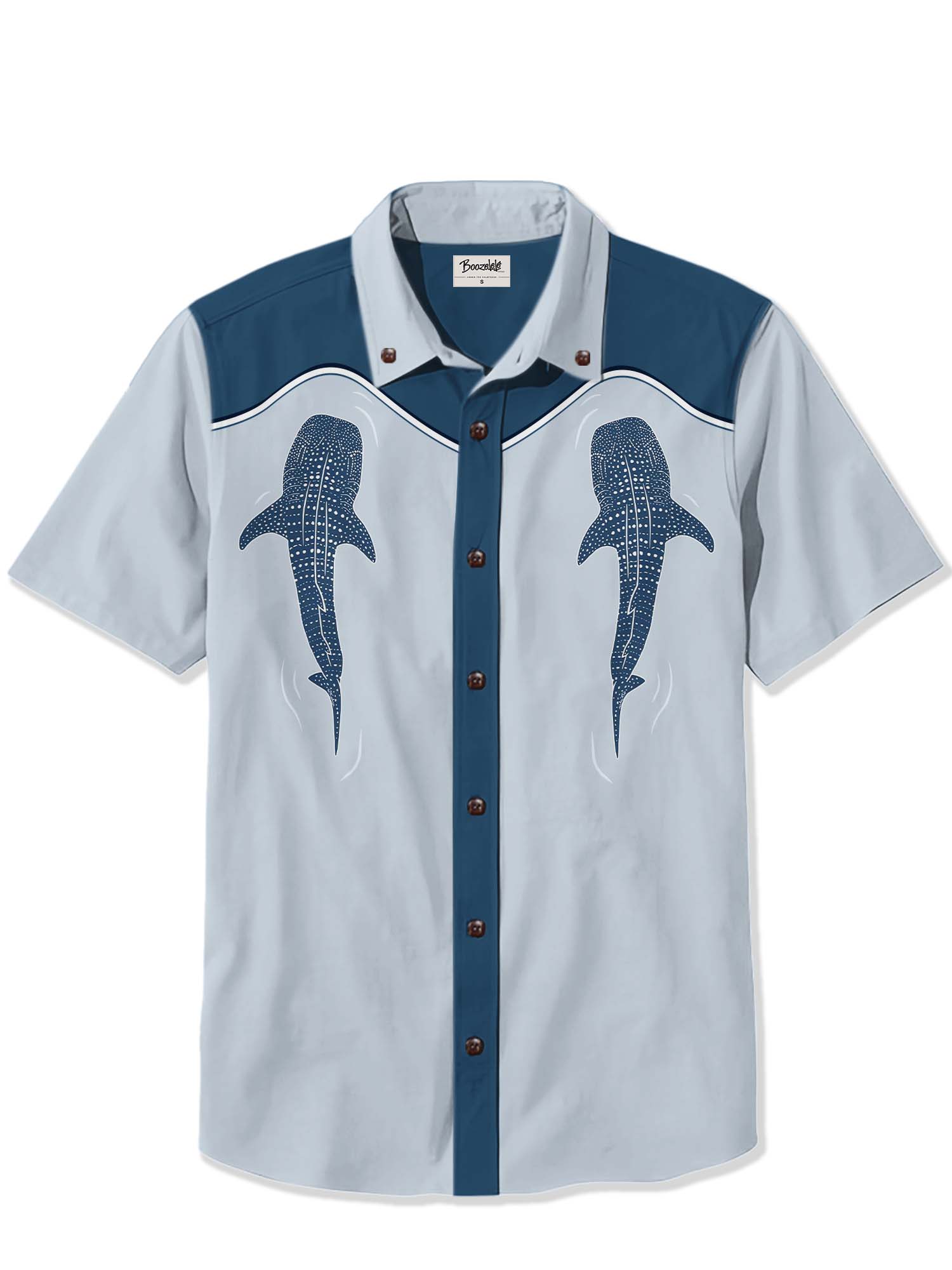 Ocean Whale - 100% Cotton Shirt