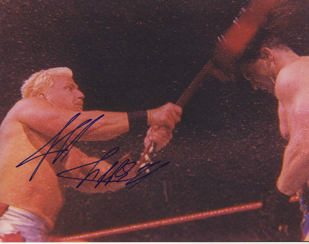 WWF WWE JEFF JARRETT AUTOGRAPHED HAND SIGNED 8X10 Photo Poster painting WRESTLING PICTURE