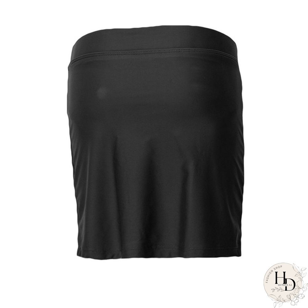 Summer Fashion Women Swimwear Skirted Swim Boardshort Bikini Bottoms Swimsuit Beach Skirt