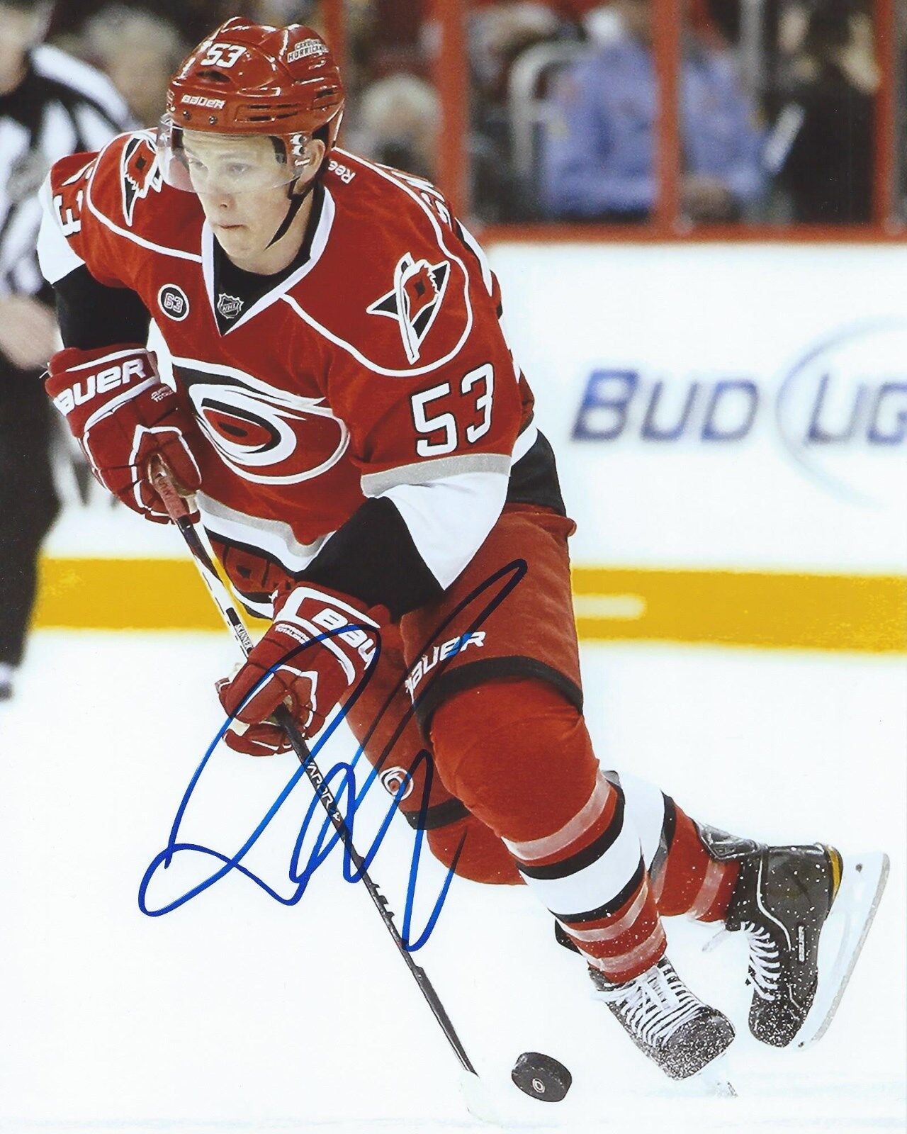 Jeff Skinner Signed 8x10 Photo Poster painting Carolina Hurricanes Autographed COA