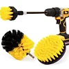 3Pcs Power Scrubber Drill Brush Attachment Set Electric Cleaning Scrub Brush Kit