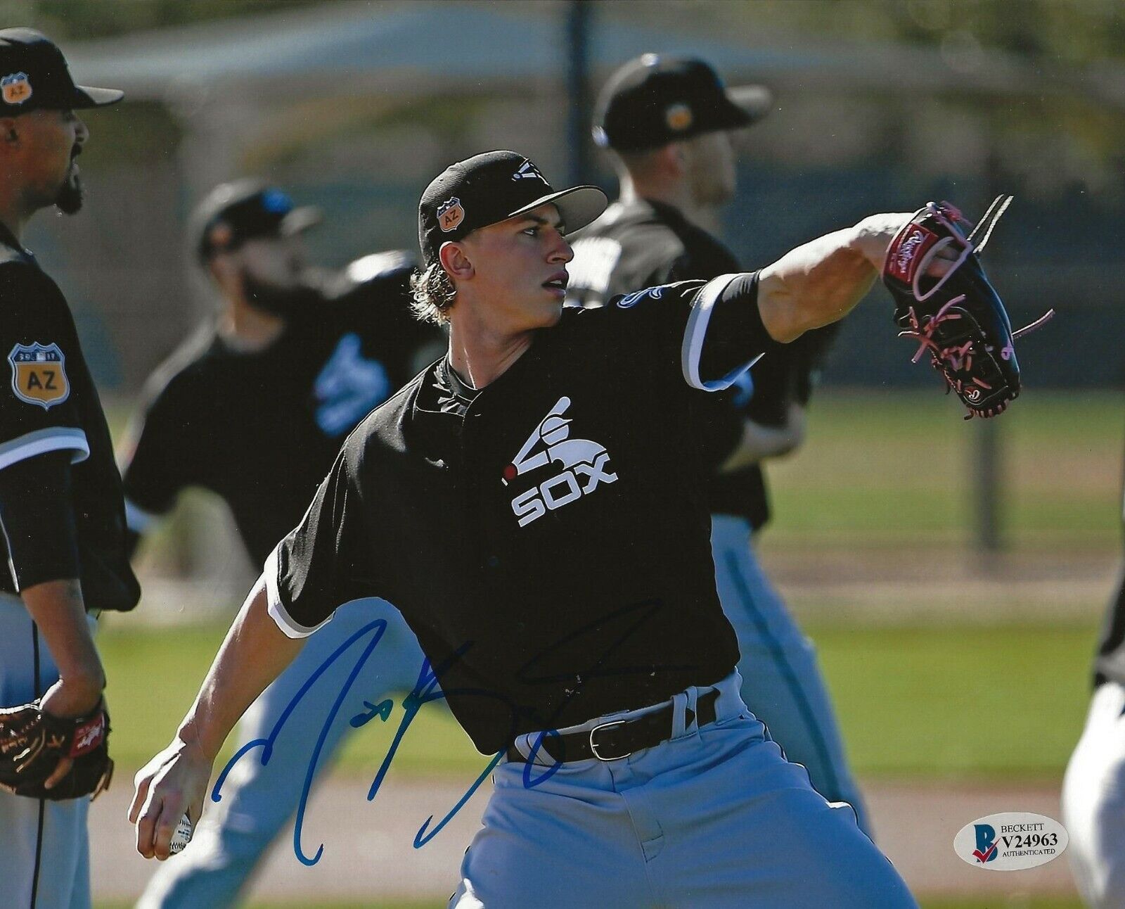 Michael Kopech signed Chicago White Sox 8x10 Photo Poster painting autographed 3 BAS Beckett