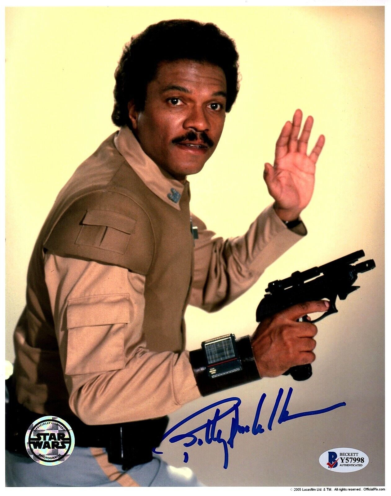 BILLY DEE WILLIAMS Signed STAR WARS Lando