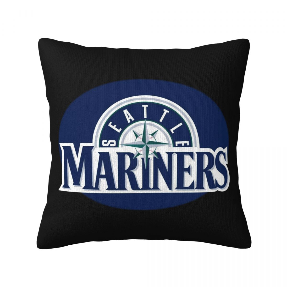 Seattle Mariners Classic Logo Pillow Covers 18x18 Inch