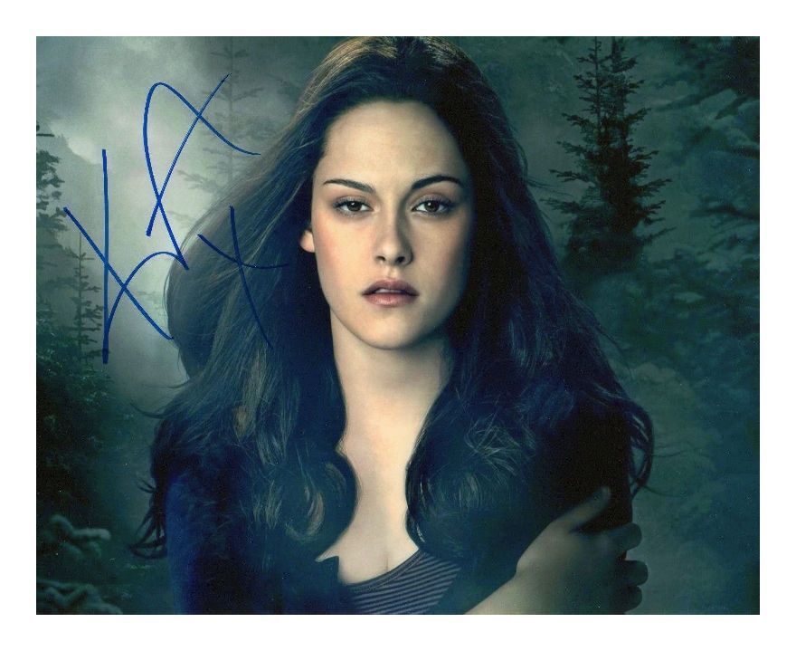 KRISTEN STEWART AUTOGRAPHED SIGNED A4 PP POSTER Photo Poster painting PRINT 4