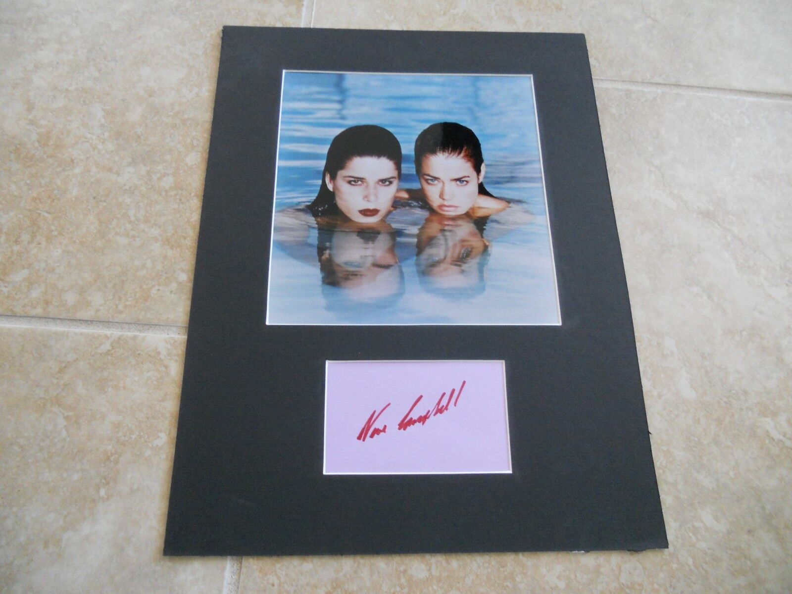 Neve Campbell Wild Thing Signed Autographed 12x16