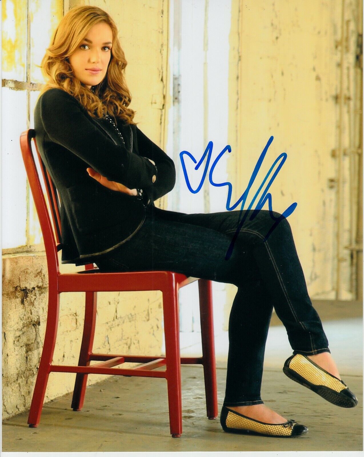 ELIZABETH HENSTRIDGE SIGNED SEXY AGENTS OF SHIELD Photo Poster painting UACC REG 242 (4)