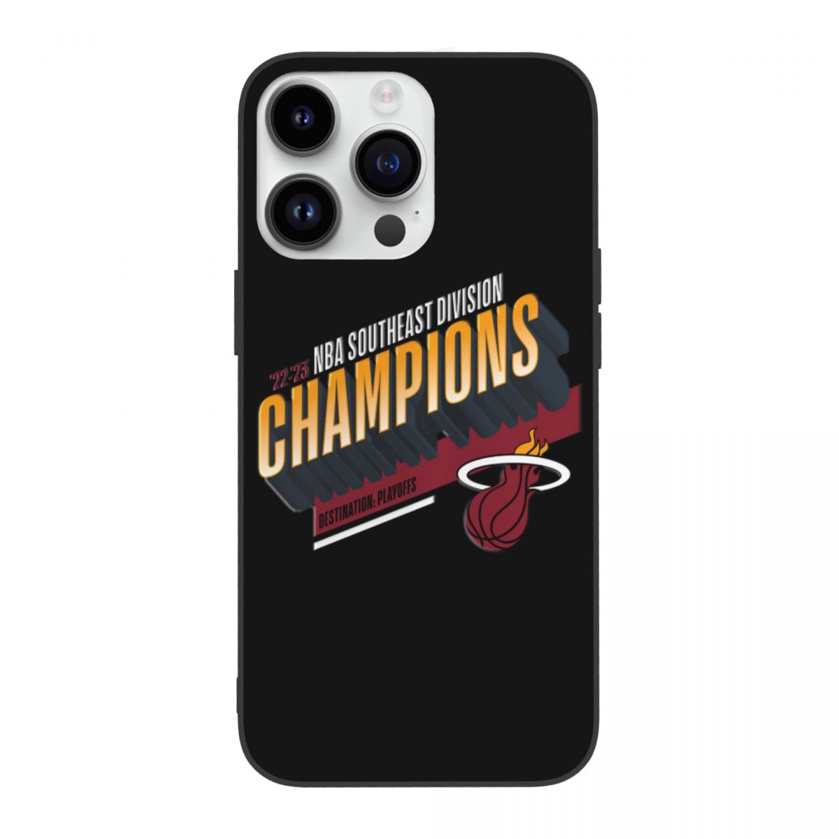 Miami Heat 2023 Southeast Division Champions Locker Room iPhone Cases