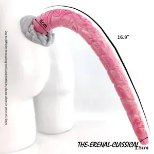 16.9 Inch Long Butt Plug Unicorn Fantasy Dildo Silicone Soft Anal Plug Sex