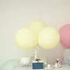 10 Pack | 18" Matte Pastel Yellow Helium or Air Latex Party Balloons