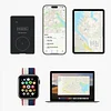 AYAU &middot; ID card anti-lost card holder ID card protection cover iOS dedicated card anti-lost device global positioning OpenTag &middot; White