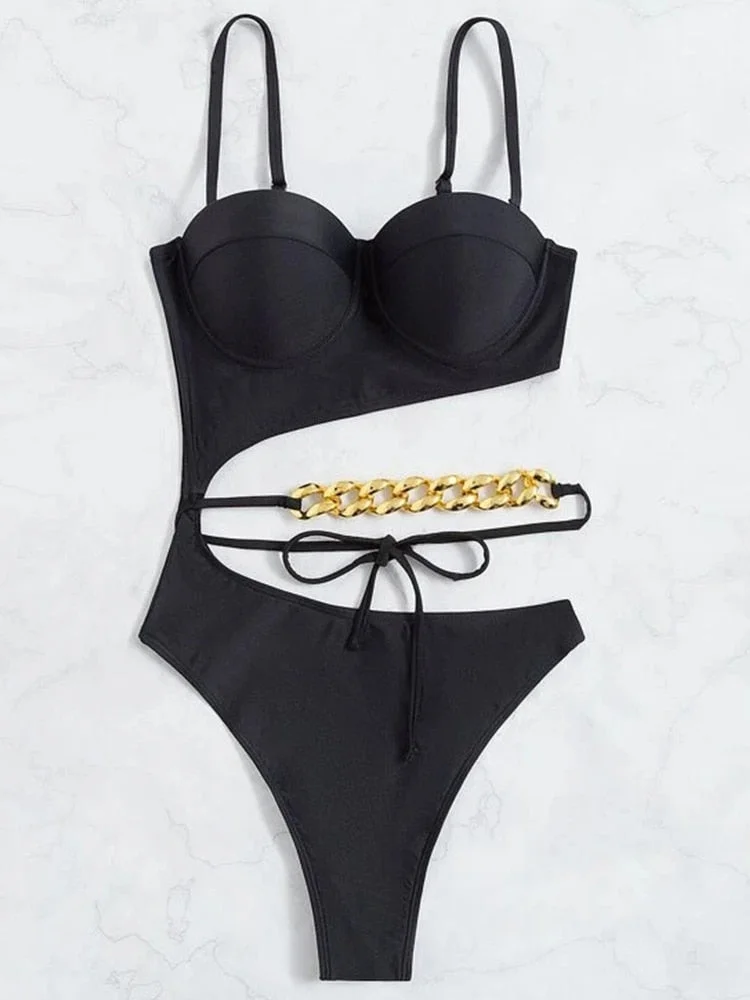 Peachtan Pink Striped One Piece Swimsuit Women High Cut Bathing Suit Push Up Swimwear biquinis feminino Traje De Ba&ntilde;o Mujer 2022