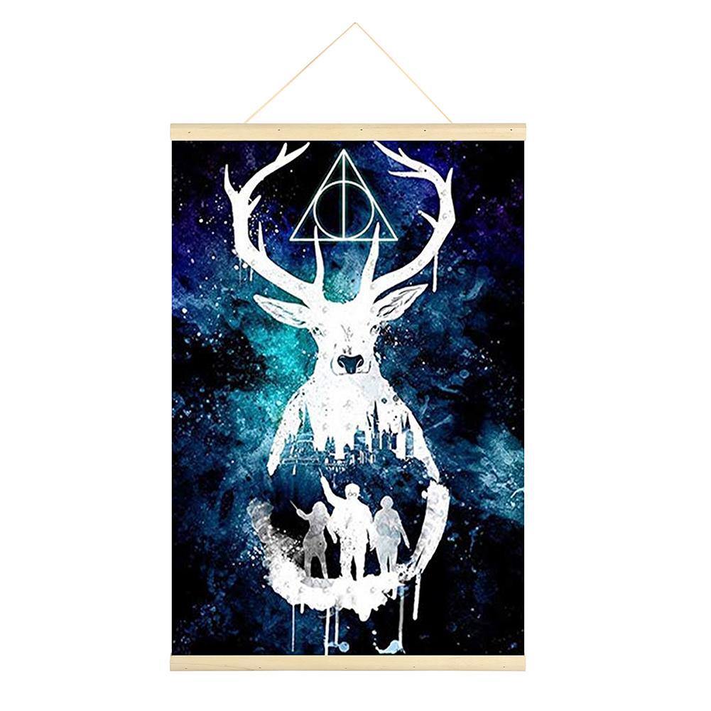 

40*60CM - Round Drill Diamond Painting - Deer, 501 Original
