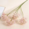 5 Stems Artificial Ammi Lace Flower Home Wedding Catering Table Floral Decor